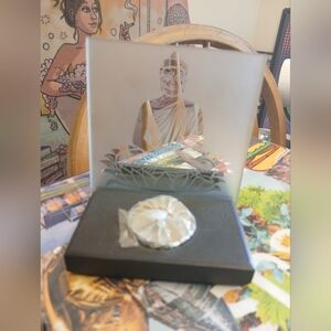 NWOT Buddha Figure W/Tea Candle.